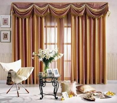现代房间窗帘流行款式图片,高档宾馆窗帘效果图