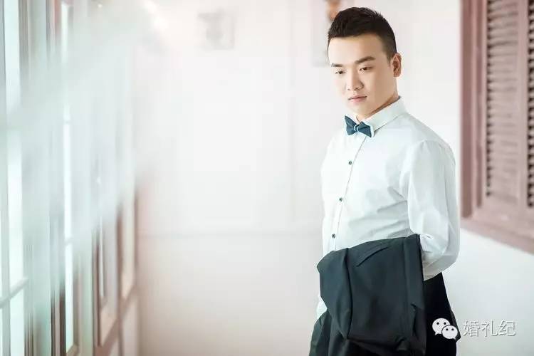 晒老公啦！老公发型对了婚纱照也能拍成韩剧海报哟