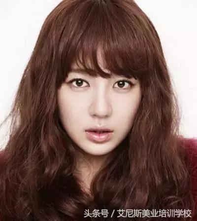 窄额头低发际线适合的发型女生,发际线高脸短女生发型设计