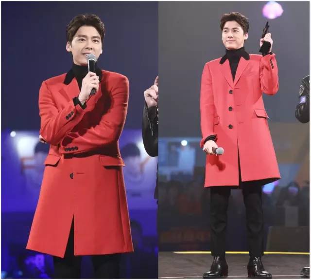 陈伟霆李易峰黑白配表演,李易峰陈伟霆出席活动西服