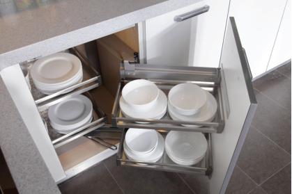 橱柜拉篮收纳,橱柜实用拉篮推荐