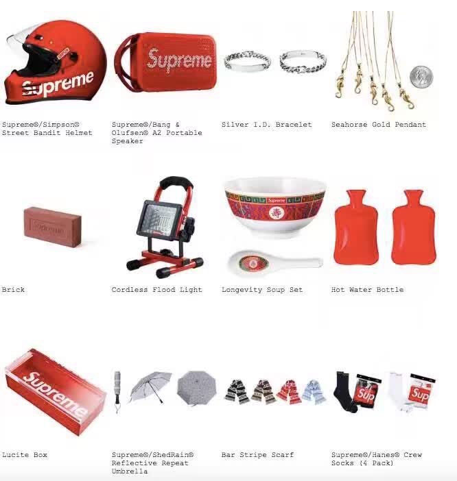 一块700多砖头一个上千的苹果,SUPREME颠覆你的价值观