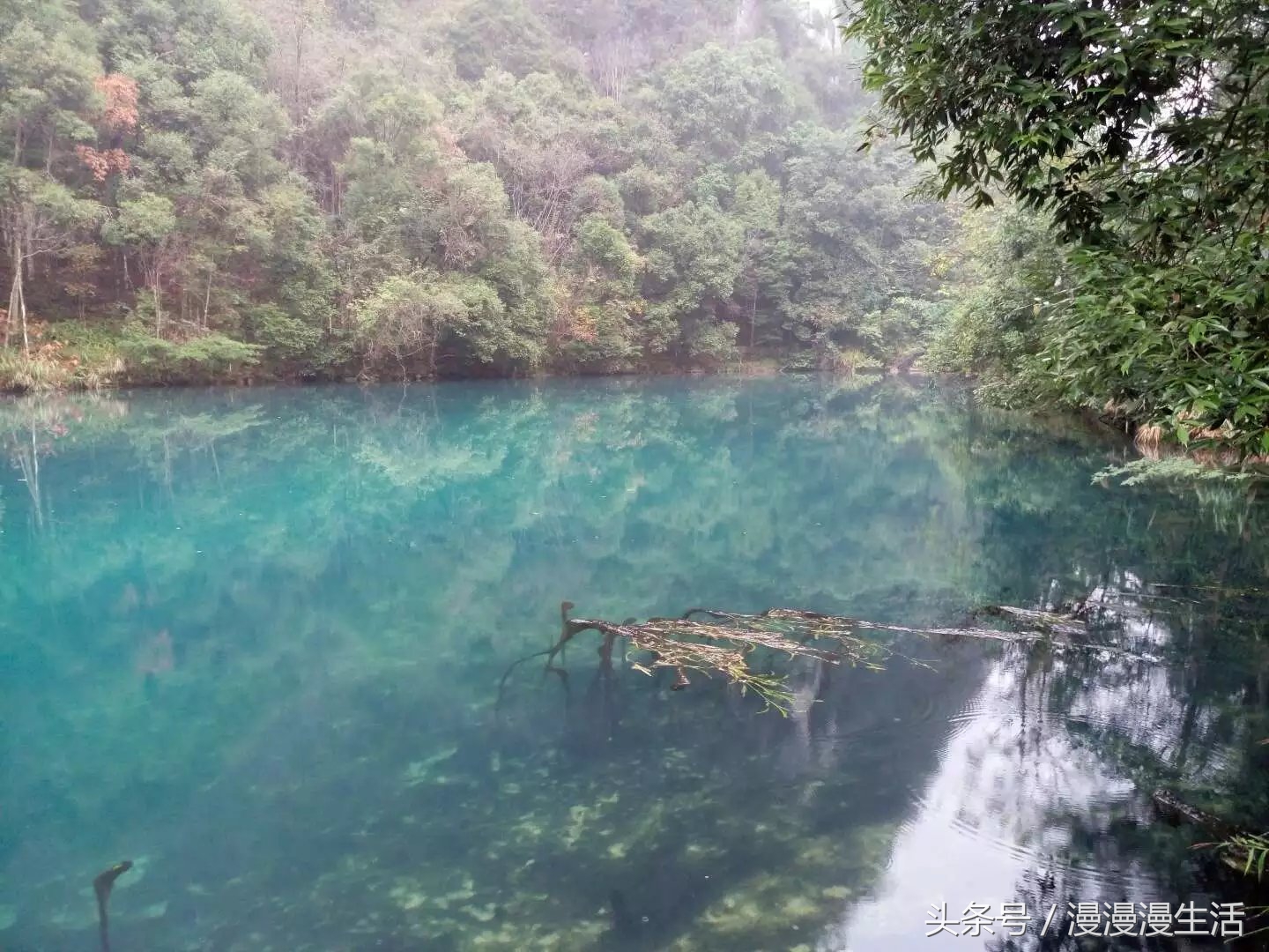 贵州黔南荔波小七孔无滤镜,贵州黔南州荔波县小七孔