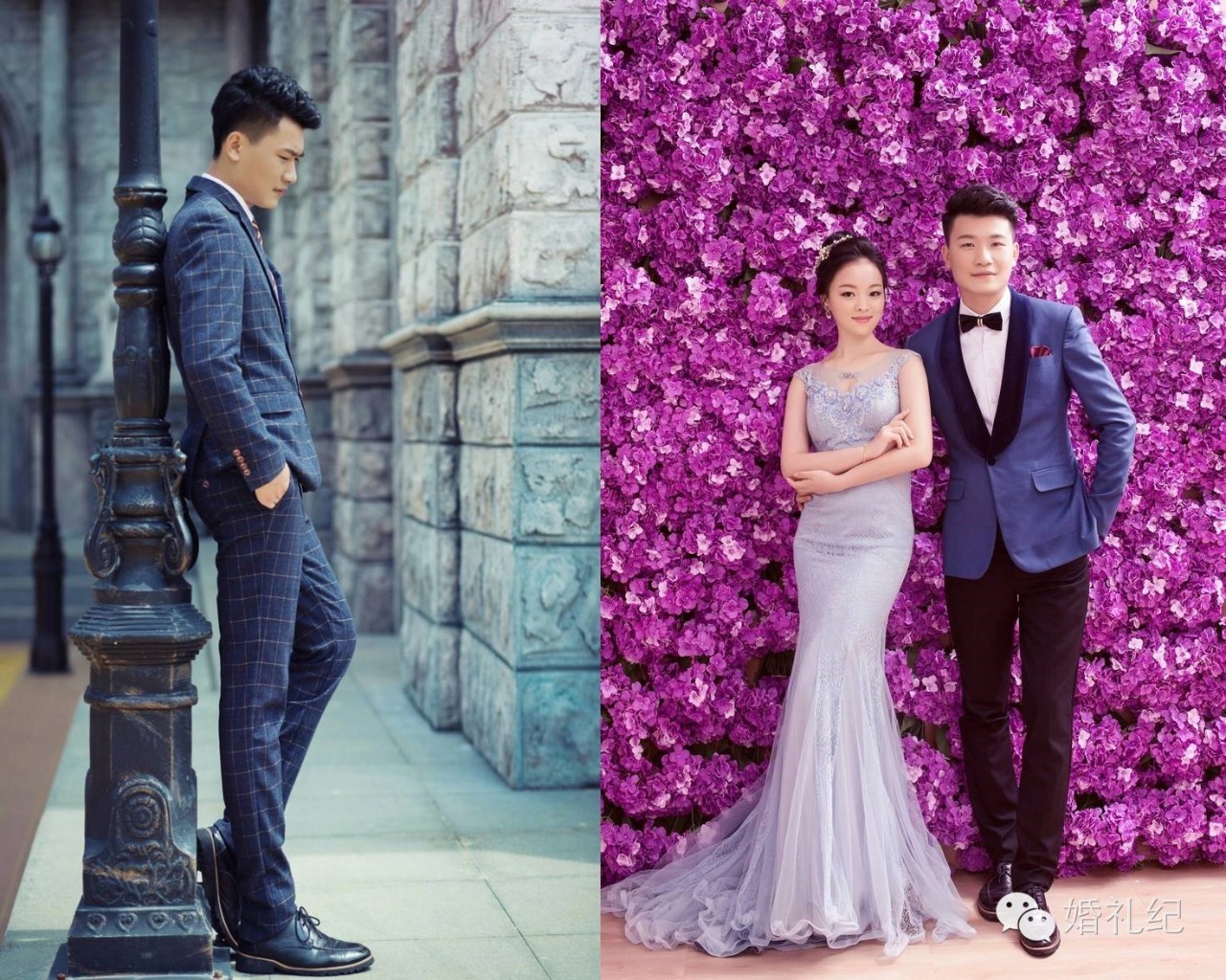 晒老公啦！老公发型对了婚纱照也能拍成韩剧海报哟