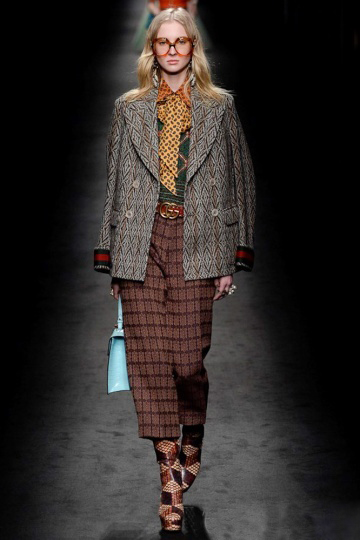 gucci古驰今年风格,古驰gucci2016春夏米兰时装周