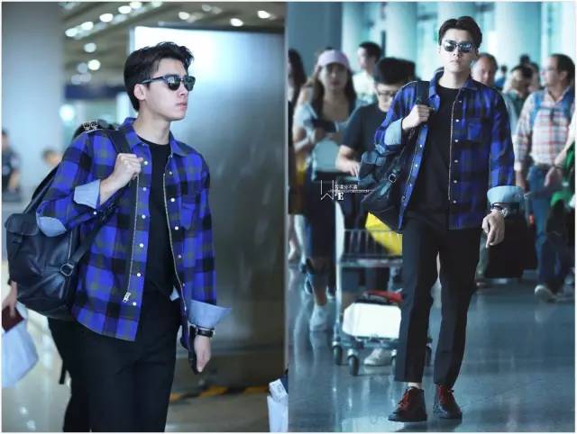 陈伟霆李易峰黑白配表演,李易峰陈伟霆出席活动西服