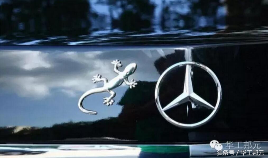 车子上的小壁虎有什么作用,汽车为啥贴个小壁虎