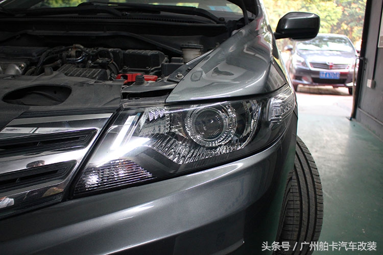 锋范卤素灯换led透镜多少钱,本田锋范led透镜灯安装教程