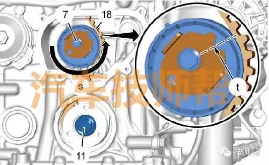 2011款新帕萨特正时皮带,新世嘉1.6正时皮带安装图