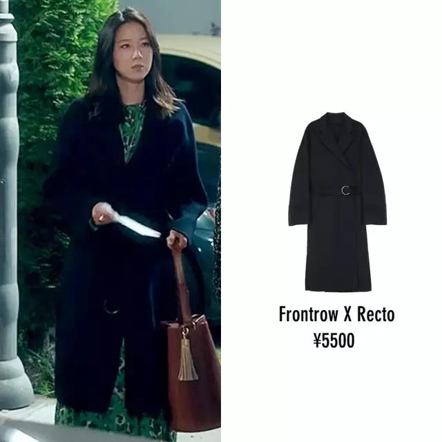 孔孝真同款棉袄,孔孝真穿搭灰色大衣