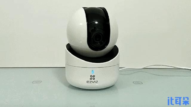 萤石摄像头c6c晚上效果评测,萤石c6c智能摄像机