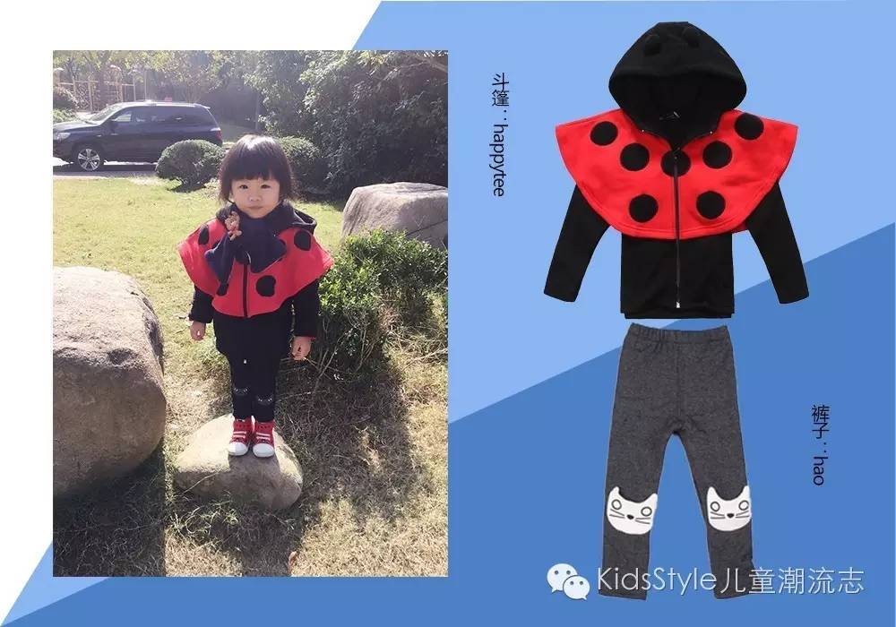红人潮搭｜2岁小依依演绎日系街头风