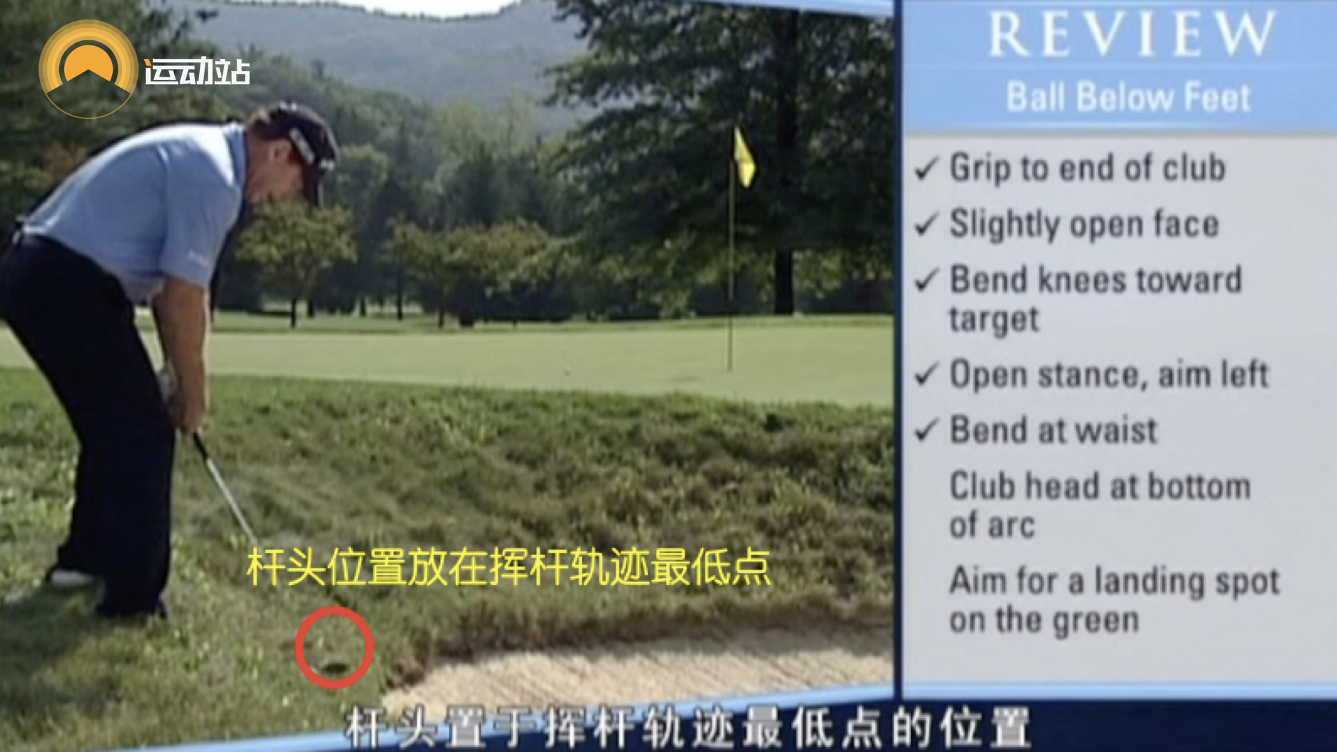 高球怎么切球视频,高尔夫短杆切球视频教学