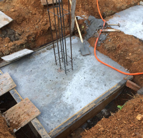 6层自建房基础桩深度,桩头怎么和自建房基础连接