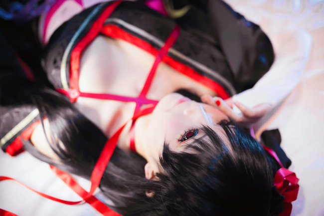 机巧少女cos图片,cos正片双人动作花怜