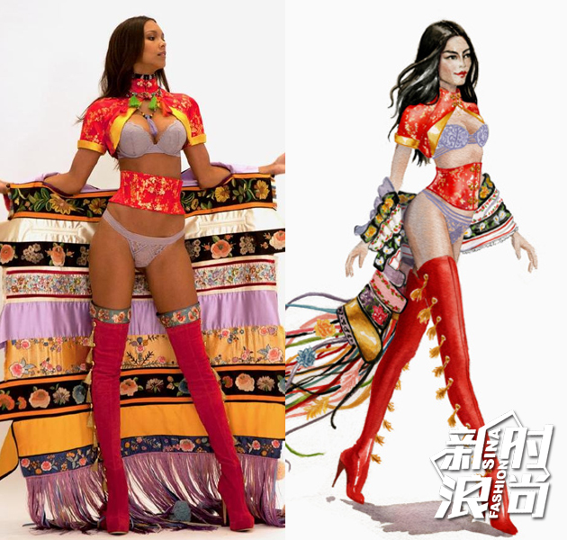 2017维密超模试妆照,维密超模后台试妆换装