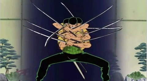 天下第一剑士索隆,索隆vs鱼人岛第一剑士