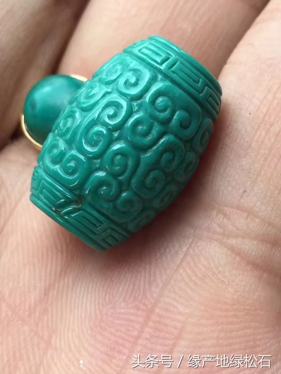 如何鉴别绿松石原矿的真假,吉尔森合成绿松石怎么鉴别