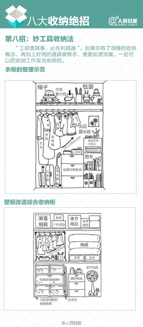 居家收纳衣物神器,居家收纳用品技巧小妙招