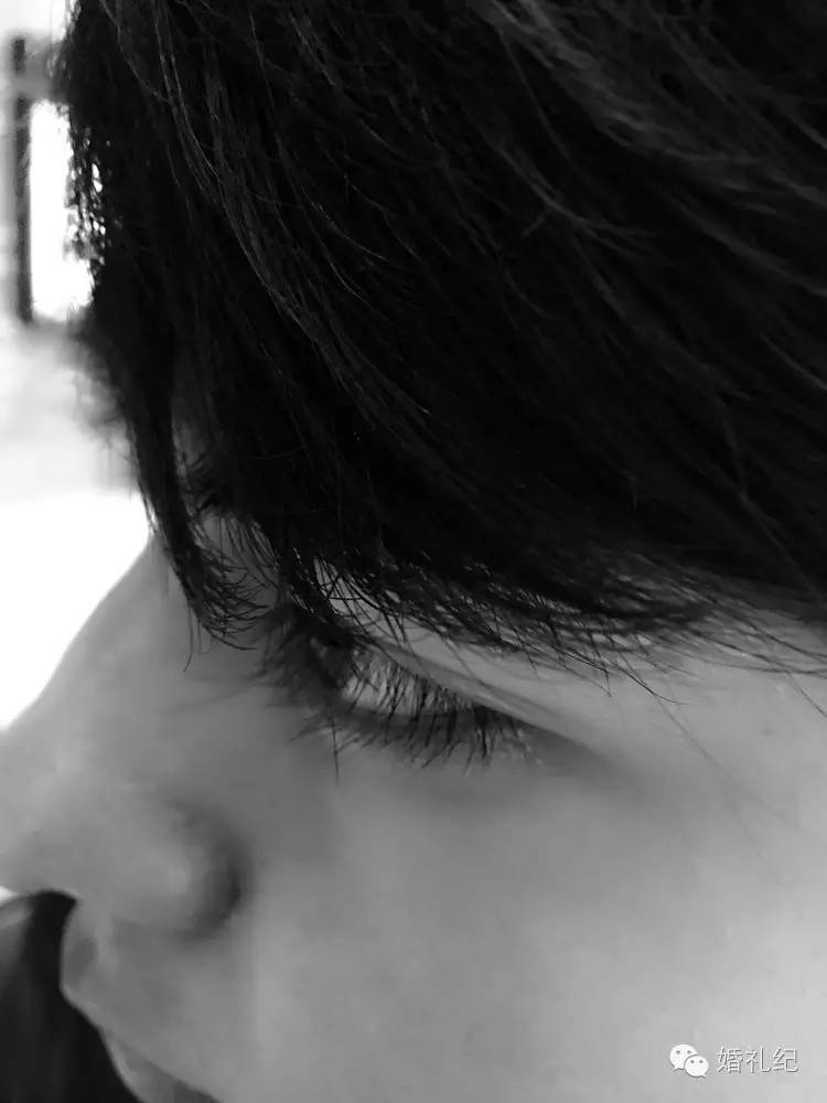 晒老公啦！老公发型对了婚纱照也能拍成韩剧海报哟
