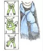 围巾这样系既有温度又有风度,冬天羊绒围巾的收纳方法