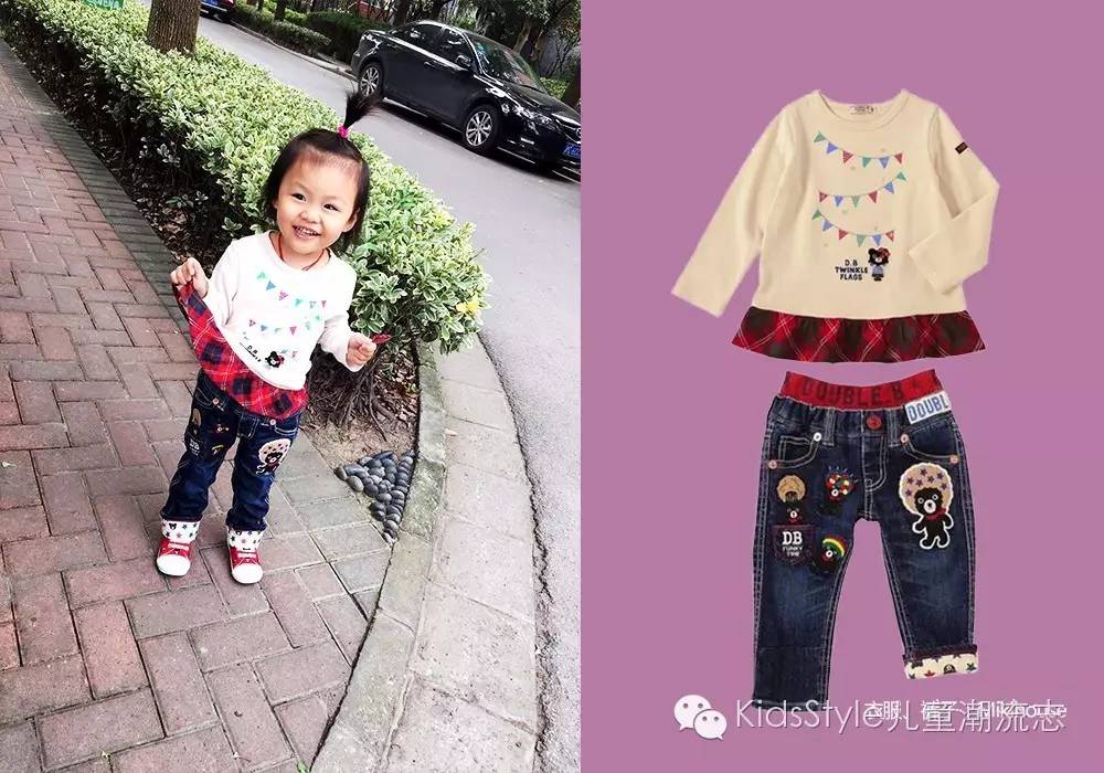 红人潮搭｜2岁小依依演绎日系街头风