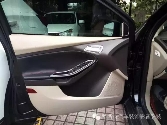 福克斯汽车隔音,福克斯车门隔音棉和止震板