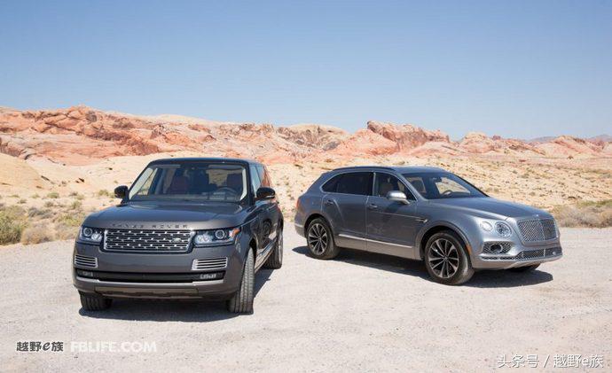 添越vs揽胜大小,添越实车对比揽胜