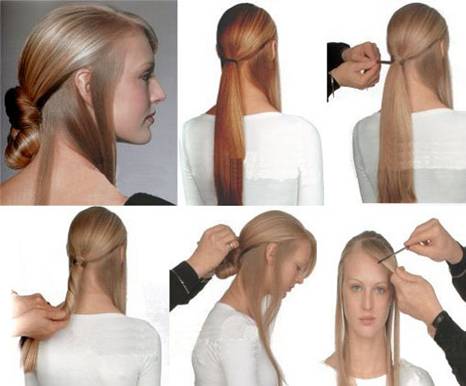 空姐盘头发的简单方法,短发盘头发的简单方法