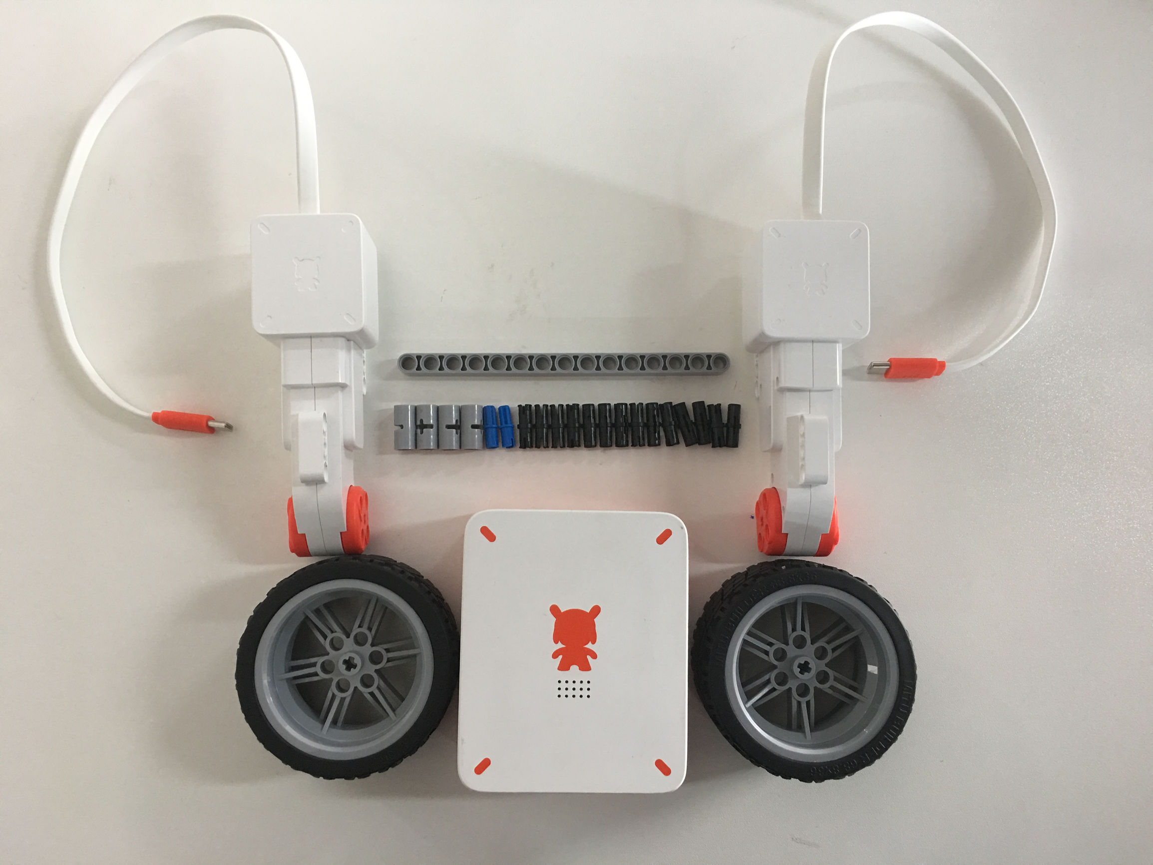 米兔积木机器人任意搭建,米兔积木机器人拼装教程