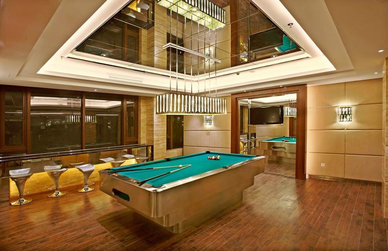 静安专业会所装修设计案例,静安区现代会所装修设计