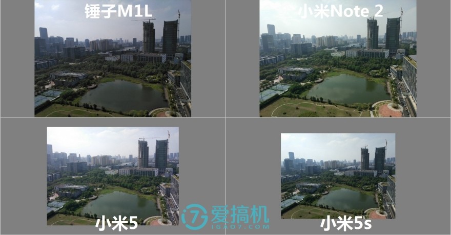 锤子m1l对比红米note4x,小米6x与锤子m1l