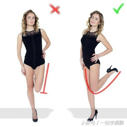 腿怎么摆拍照姿势好看,腿摆心形拍照姿势
