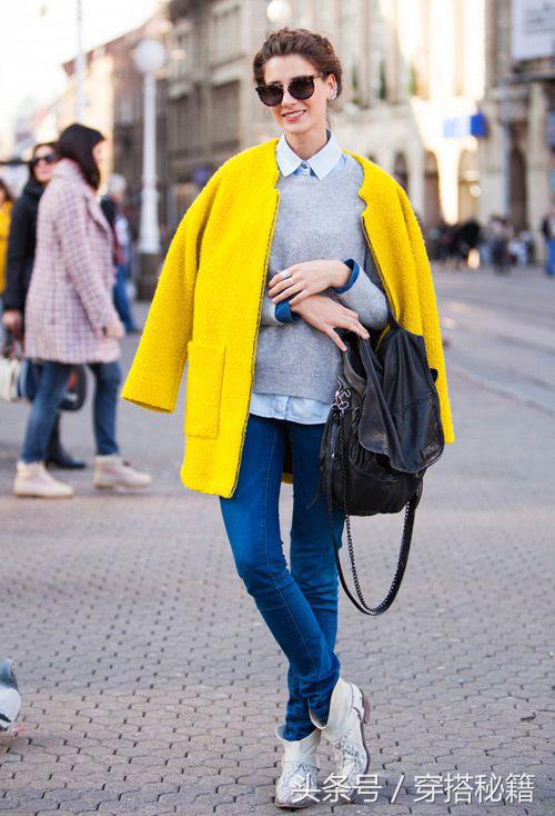 搭配TIPS：穿厚大衣还不想显臃肿？你需要这7个显瘦秘诀