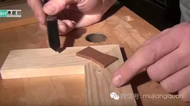 不一样的榫卯,一个能拼接,也能加固木板的蝴蝶榫