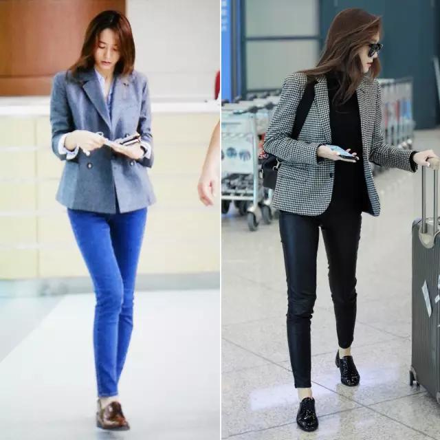 孔孝真同款棉袄,孔孝真穿搭灰色大衣