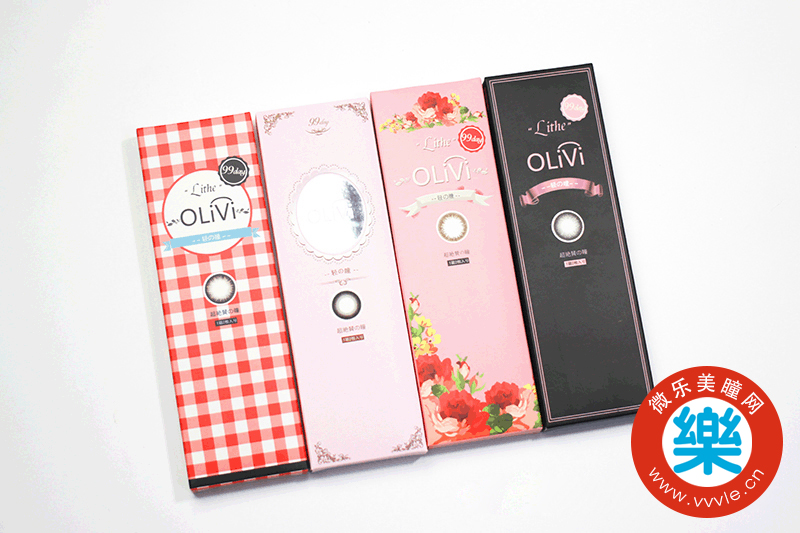 清澈透亮美瞳半年抛推荐,蓝色或紫色半年抛美瞳推荐