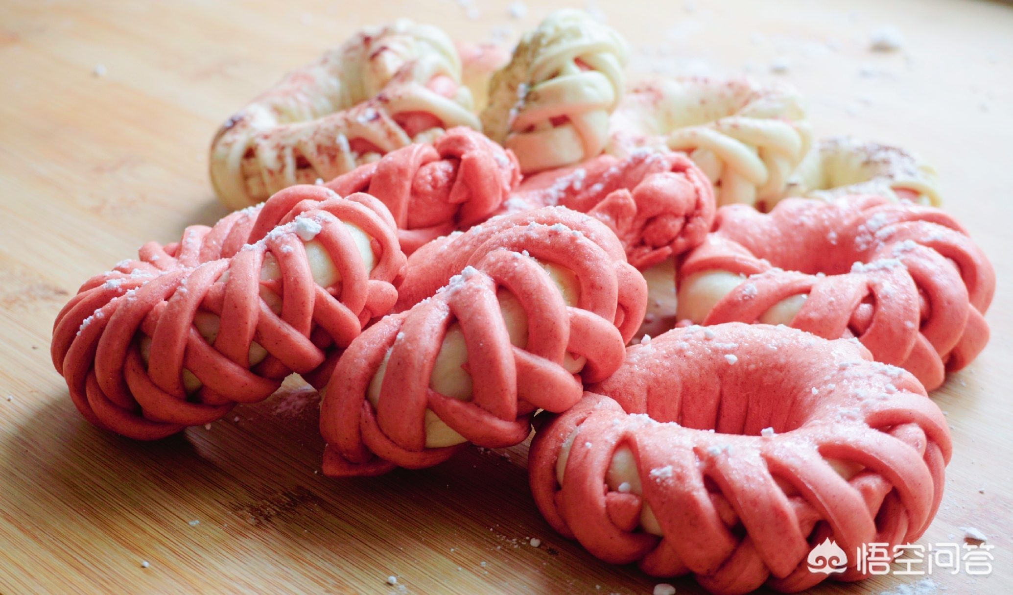 捏面食花的做法,捏面食的花样