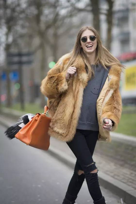 泰迪熊外套穿搭,超好看泰迪熊外套