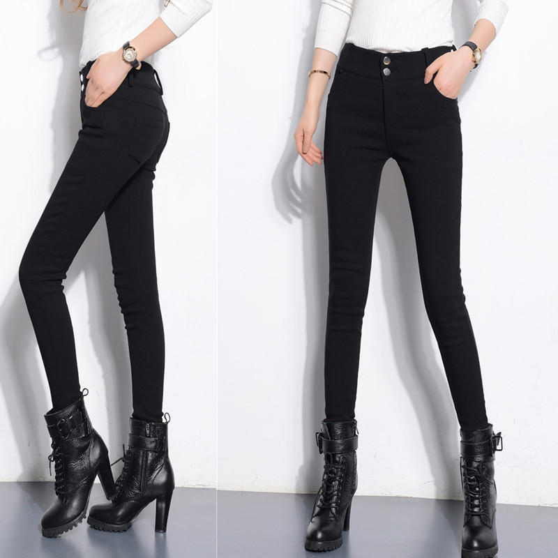 大粗腿穿上裤子显得像筷子,冬天裤子也能穿成筷子腿