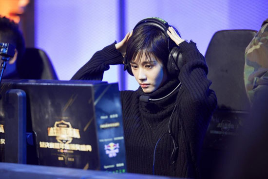 赵丽颖杨幂baby倪妮,赵丽颖和杨幂玩游戏