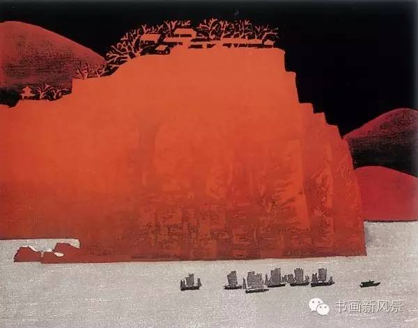 最美套色木刻版画,水印套色木刻的制作方法