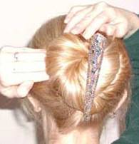 空姐盘头发的简单方法,短发盘头发的简单方法