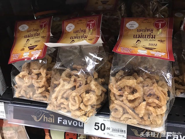 泰国特产零食猪肉干,看看泰国有什么特产