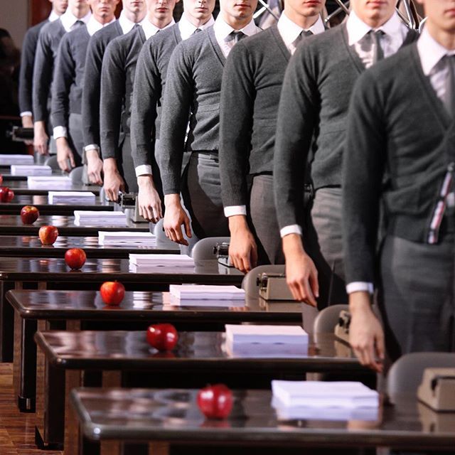 thombrowne正装,thombrowne风格给人的感觉