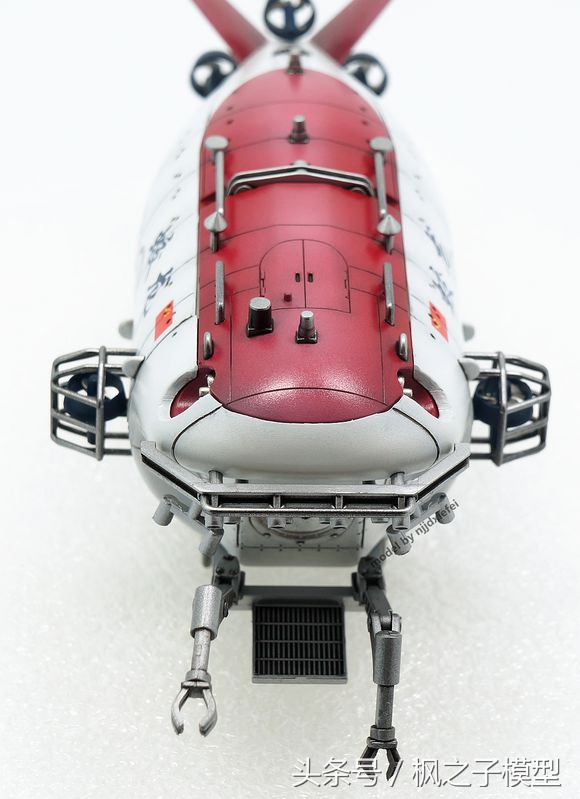 蛟龙号科学考察船模型,蛟龙号深潜考察船模型组装讲解