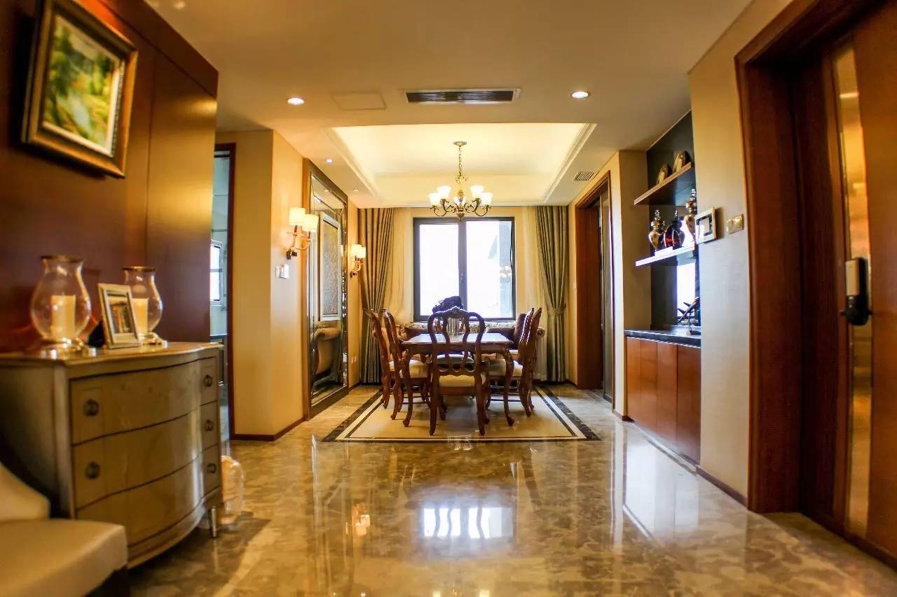 入户大堂是门面,华润地下车库入户大堂