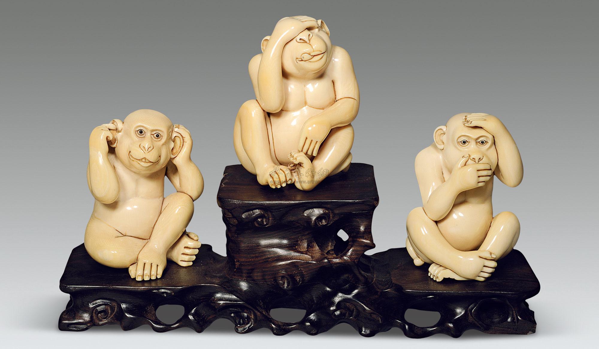 日本文化三不猴,三棱文玩核桃是怎么来的