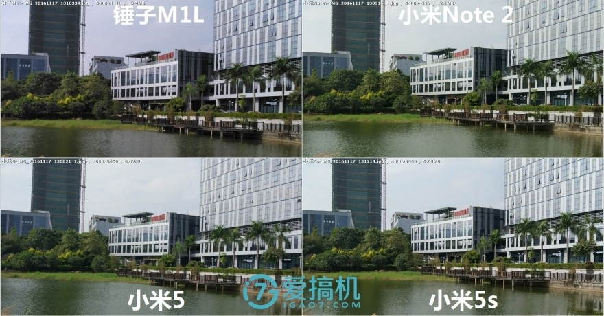 锤子m1l对比红米note4x,小米6x与锤子m1l