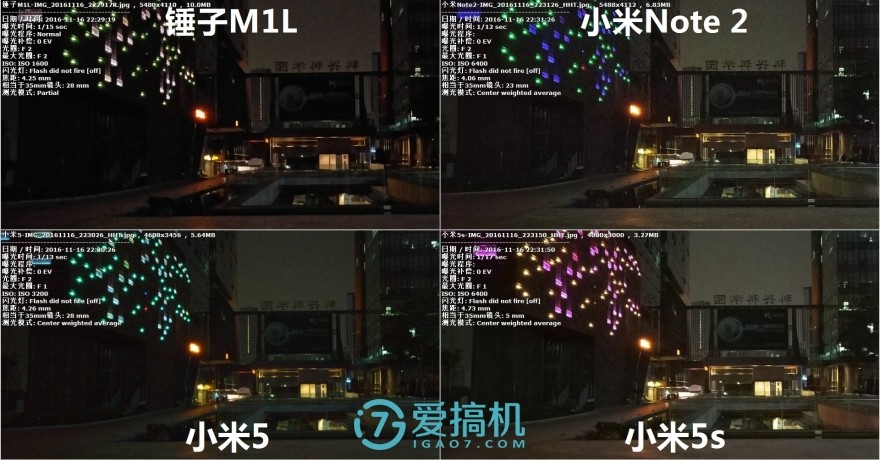 锤子m1l对比红米note4x,小米6x与锤子m1l